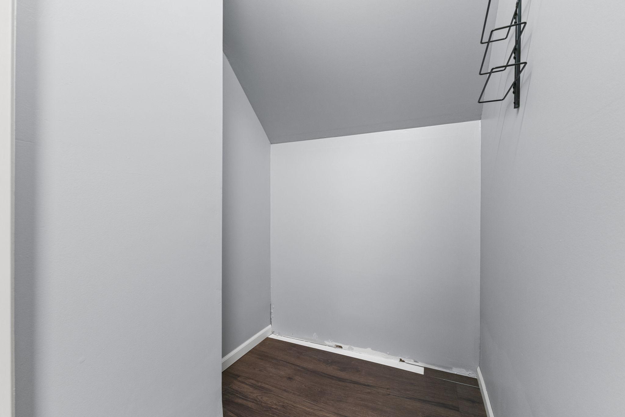 A flexible bonus space perfect for a future wine room, hobby area, or extra storage.