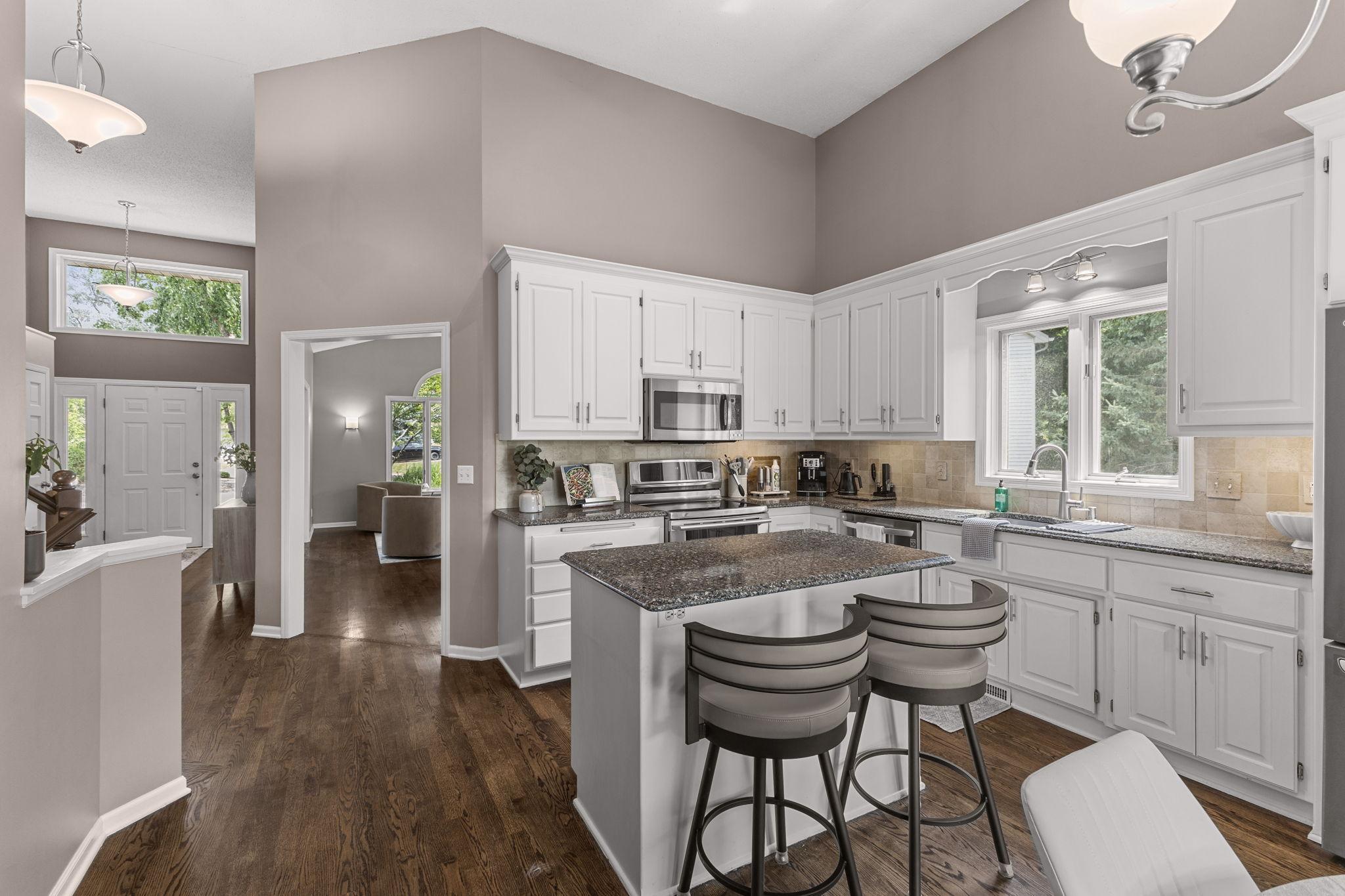 Generously sized main level to comfortably host everyone, from casual weeknight meals to festive holiday gatherings.