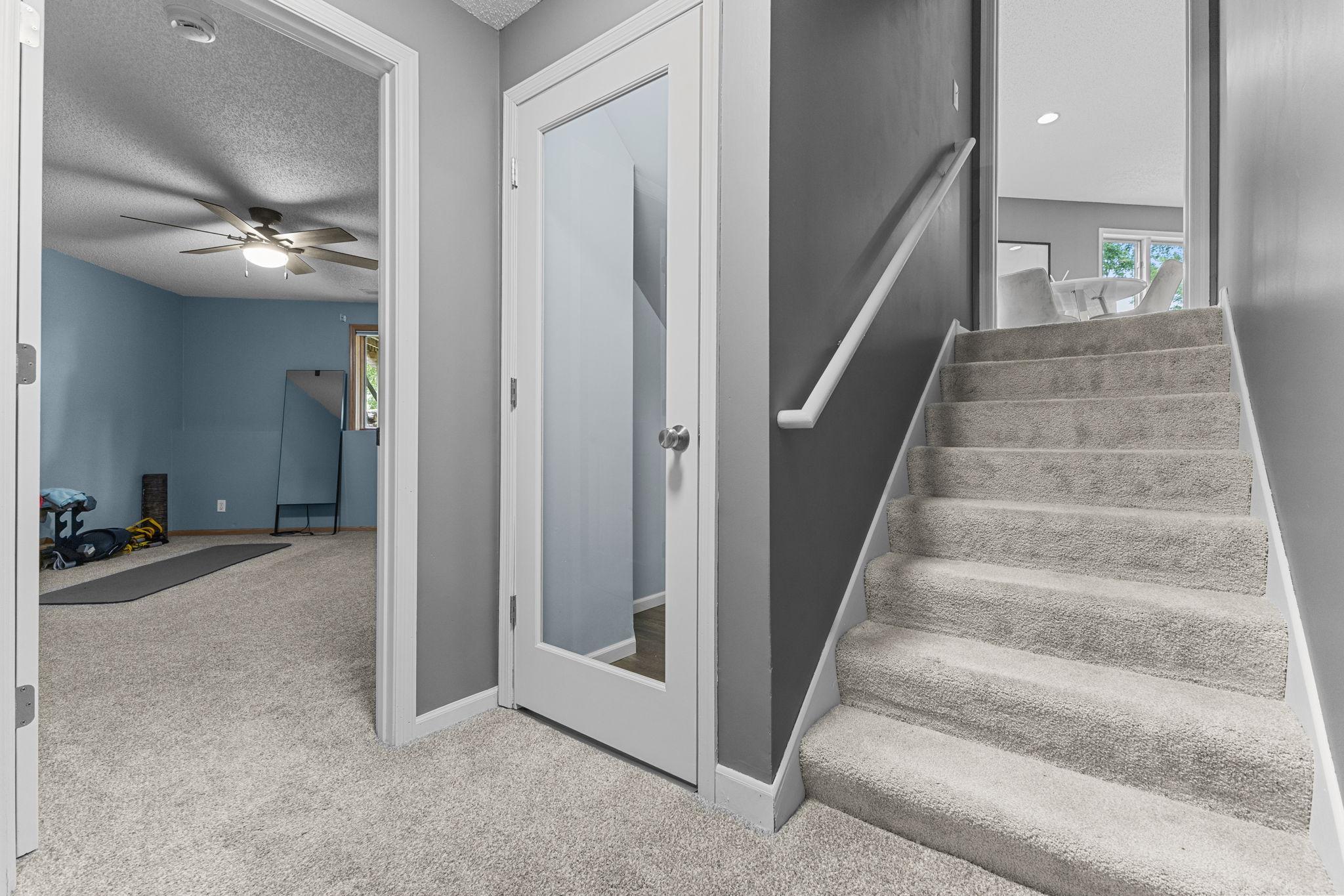 Additional storage helps keep everyday life organized.