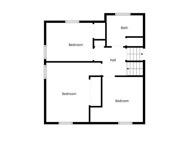 Upstairs layout
