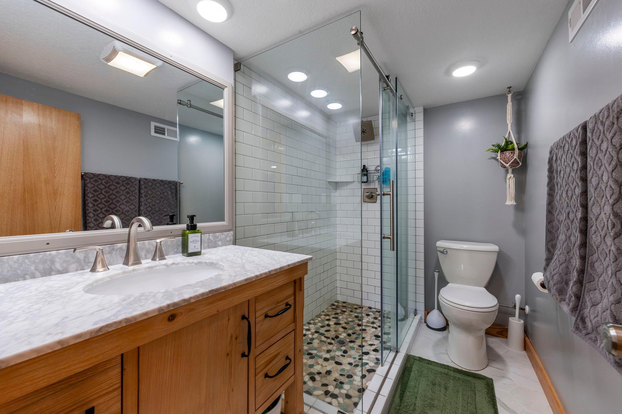 Gorgeous private primary bath