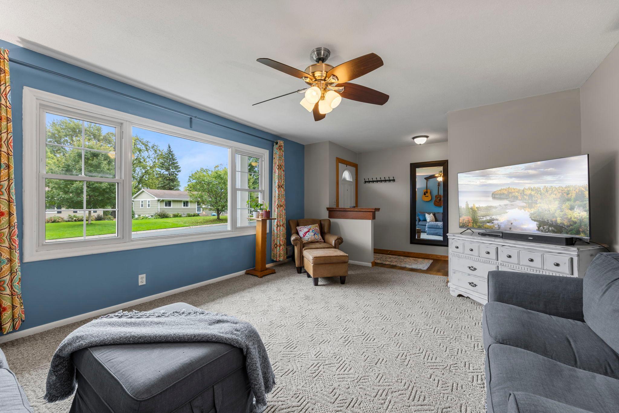 Such great natural light in this space