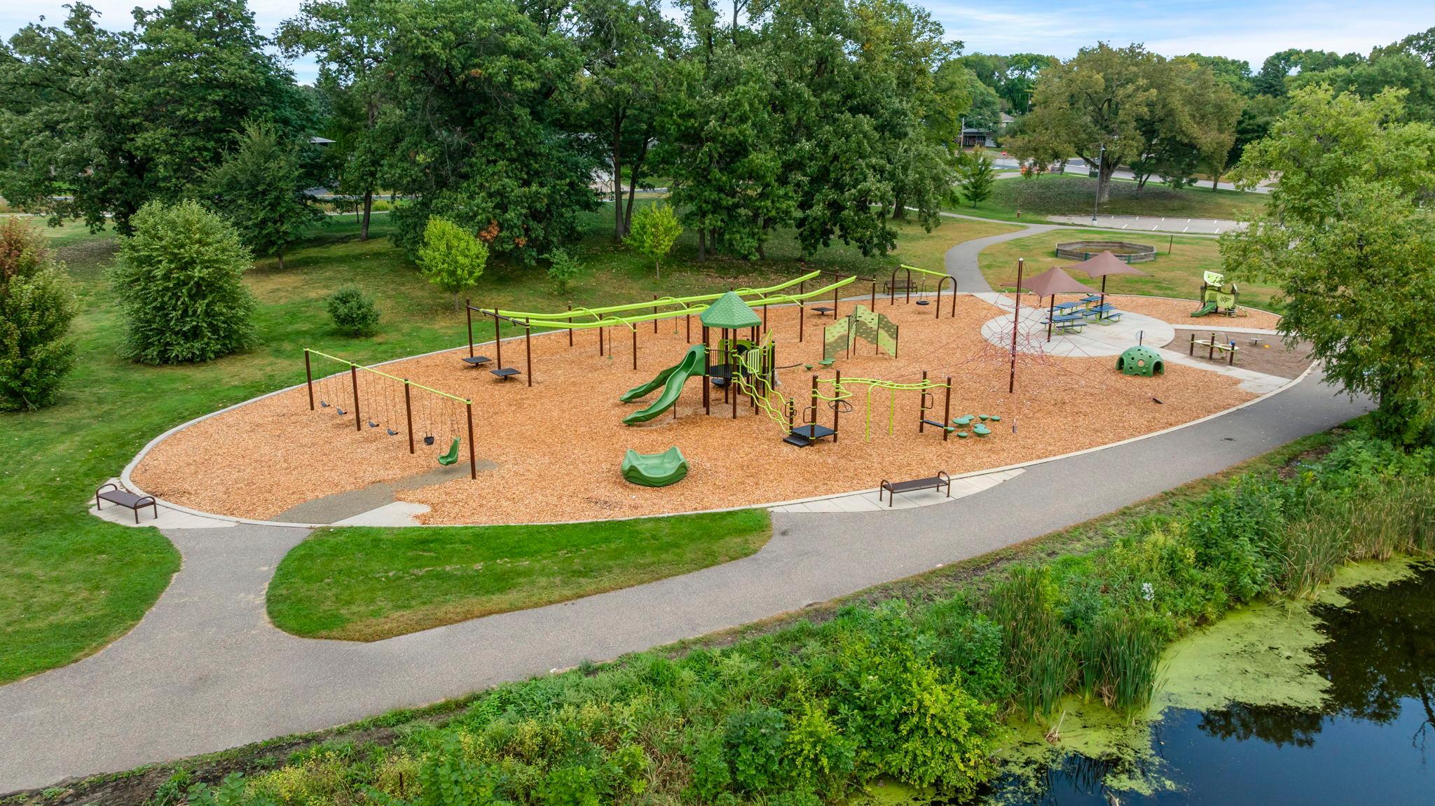 State of the art new playground
