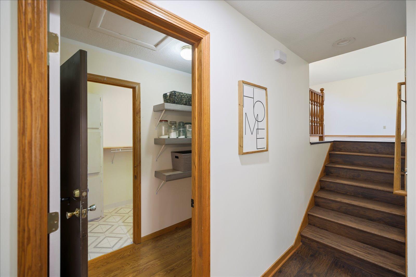 Pantry & safe room