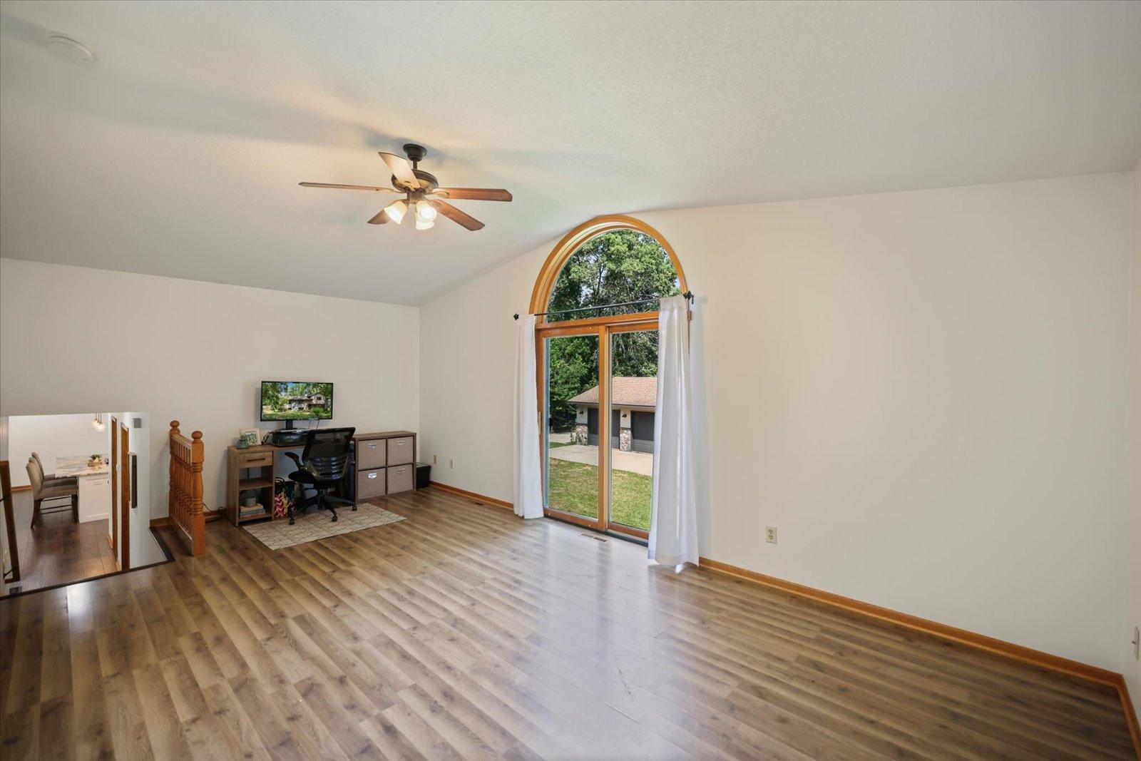 Upper Level Flex Room (Office, family room, excercise area)