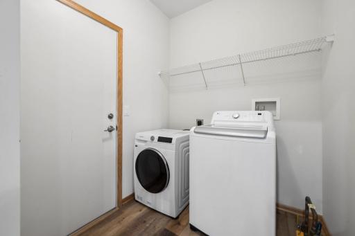 Main Floor Laundry Has Gas & Electric Hookups...