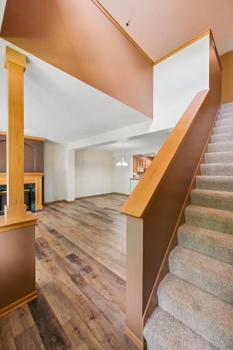 Stairway To Upstairs Loft, Bedroom, Bath & Huge Storage Area