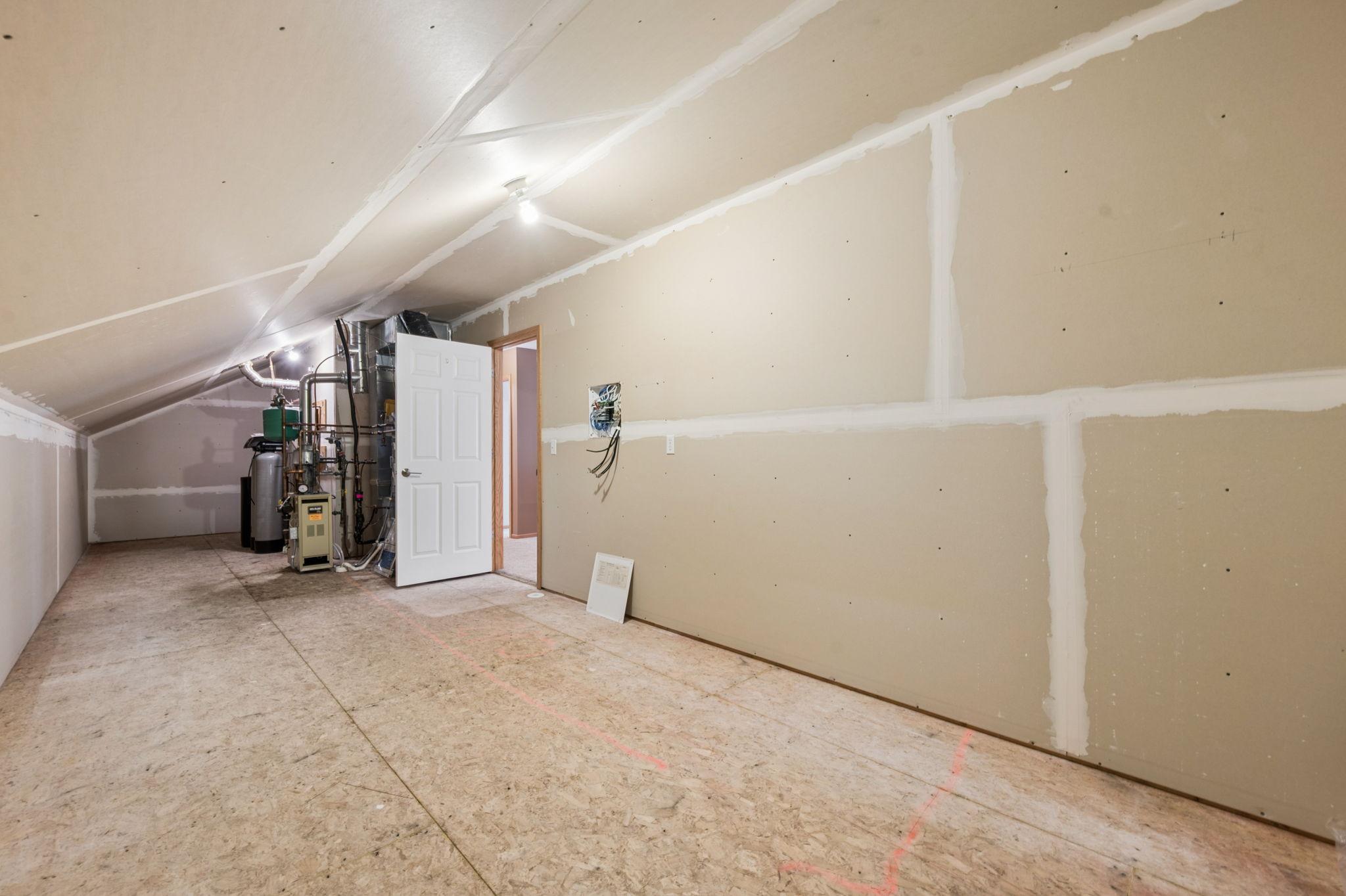 Look At This Storage Room It Is Massive.... Can Be Finished Into An Office Etc...