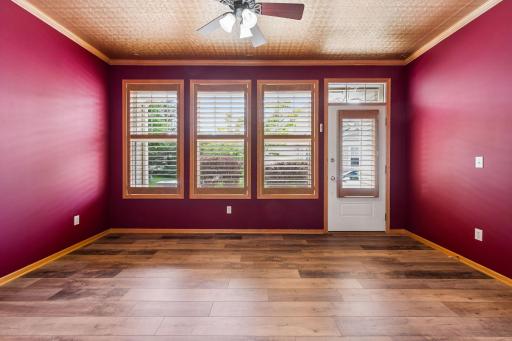 Sun Room Off Of Kitchen ( Could Be A Formal Dining Room) Has A Walk Out To A Patio Area