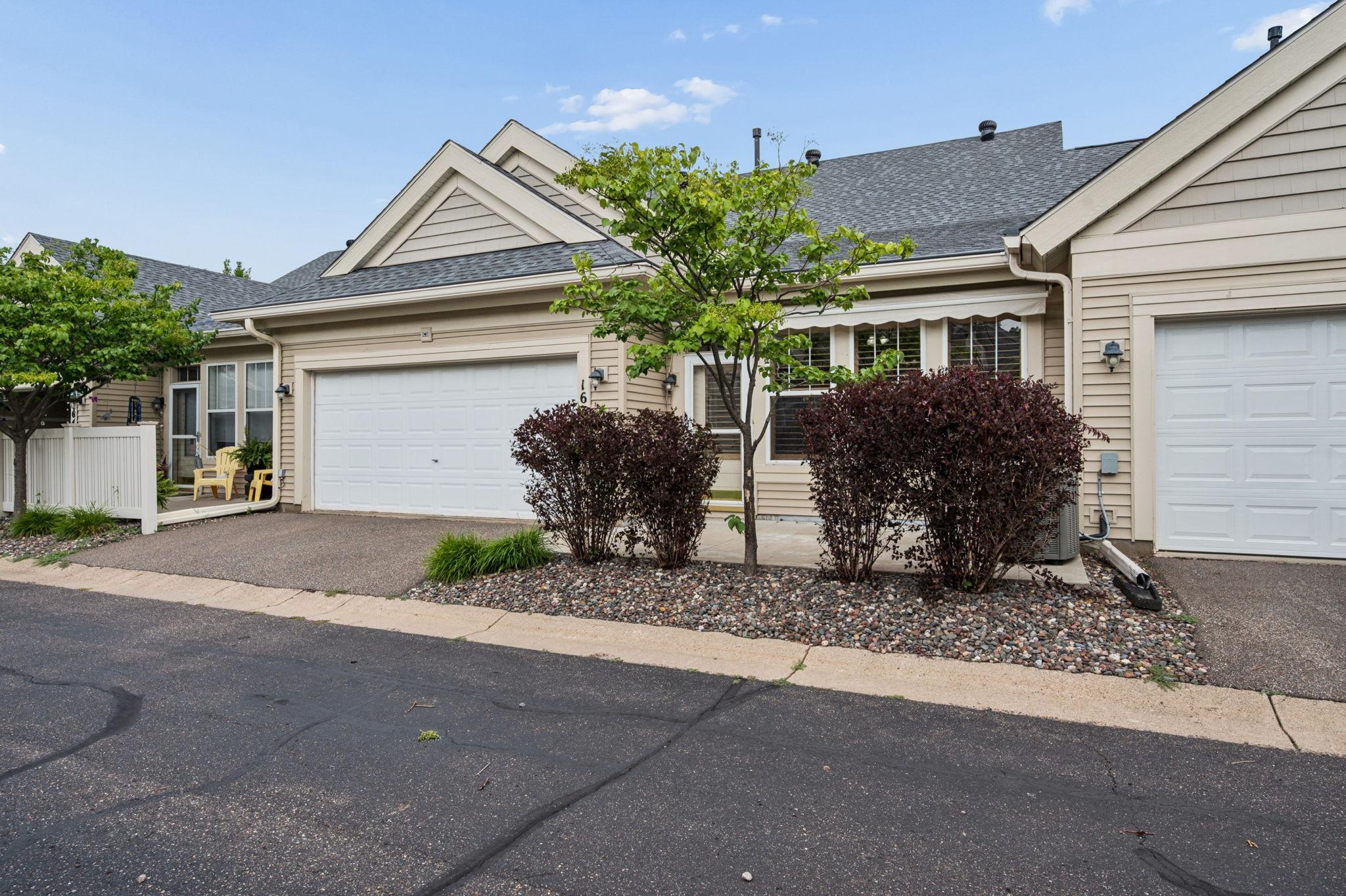 Home Has A 2 Car Garage With A Walkout Patio Area & A Retractable Awning For Shade