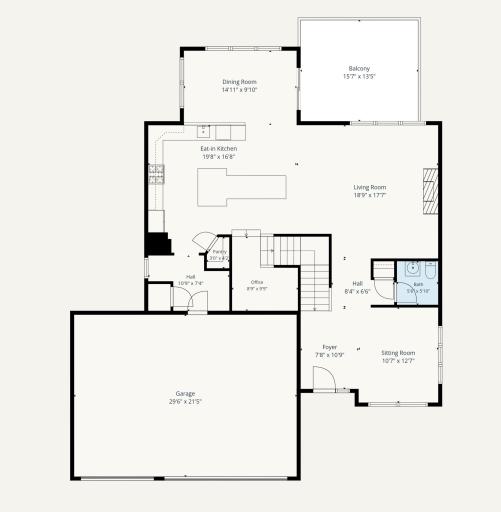 Main Level Floor Plan | 10708 29th