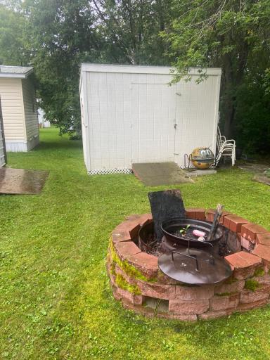 Mower & tool shed