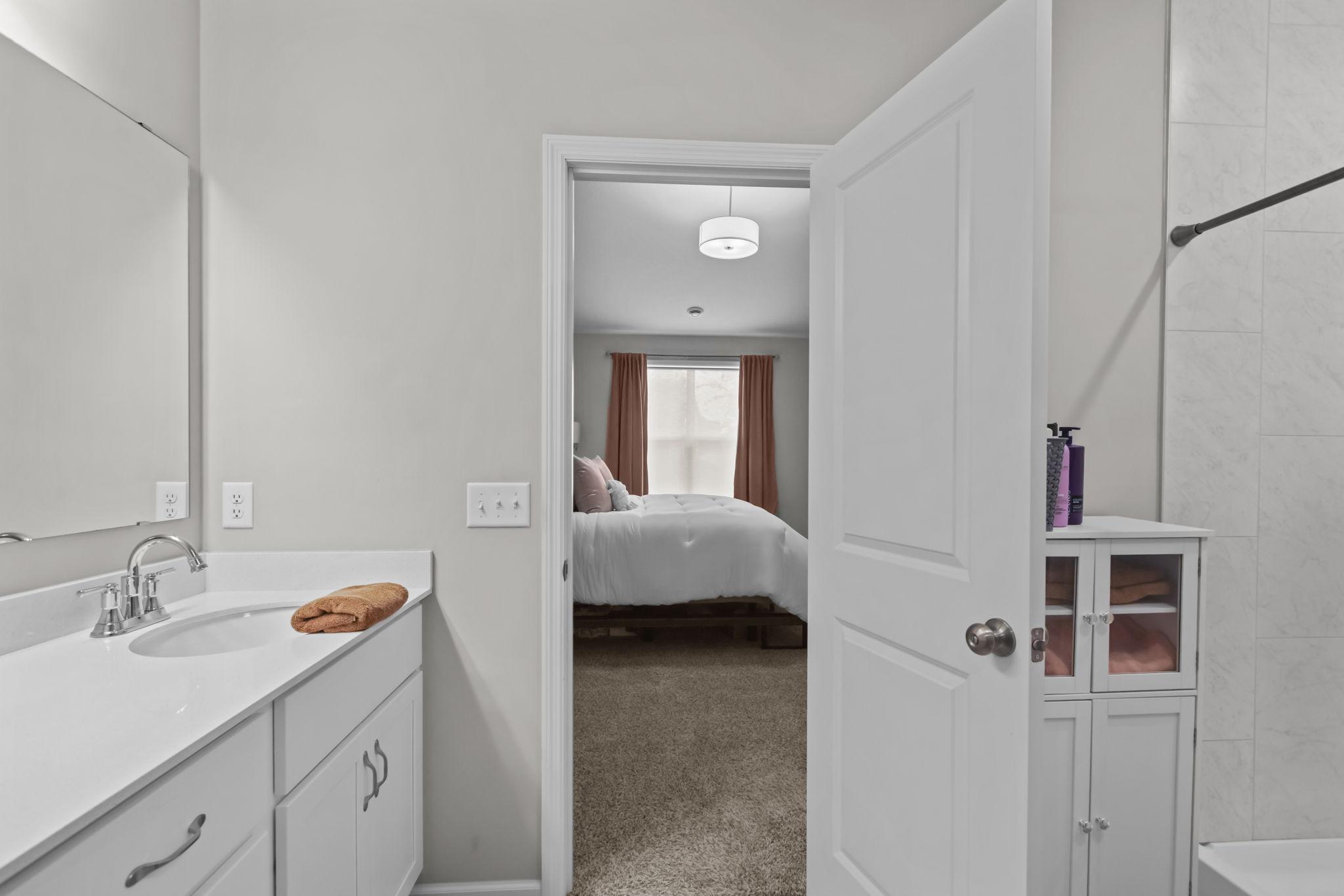 Primary Private 3/4 Bathroom