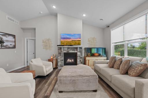 Family Room with Gas Fireplace