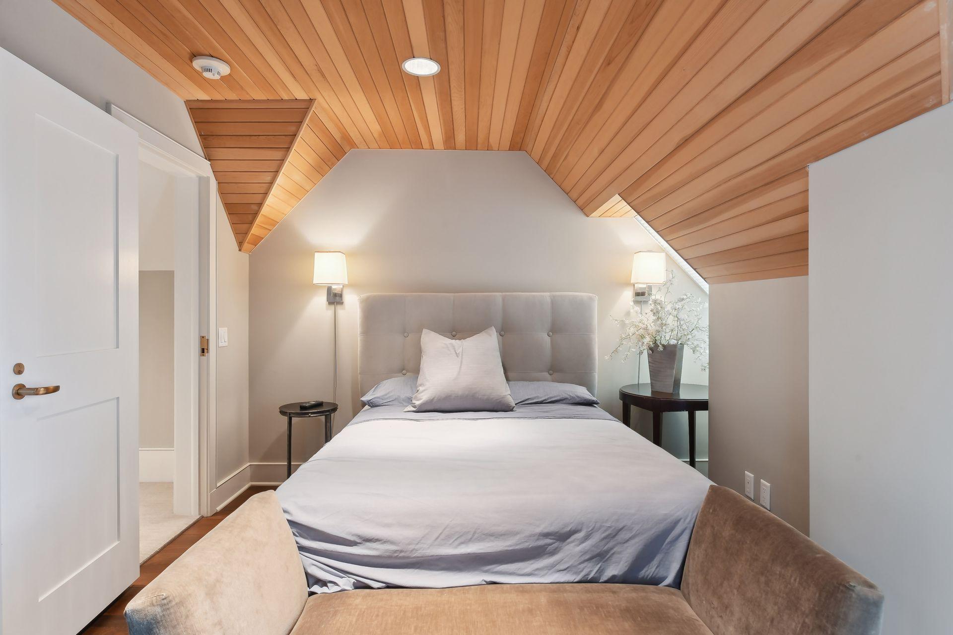 BR #6 located on the third floor also features a private balcony