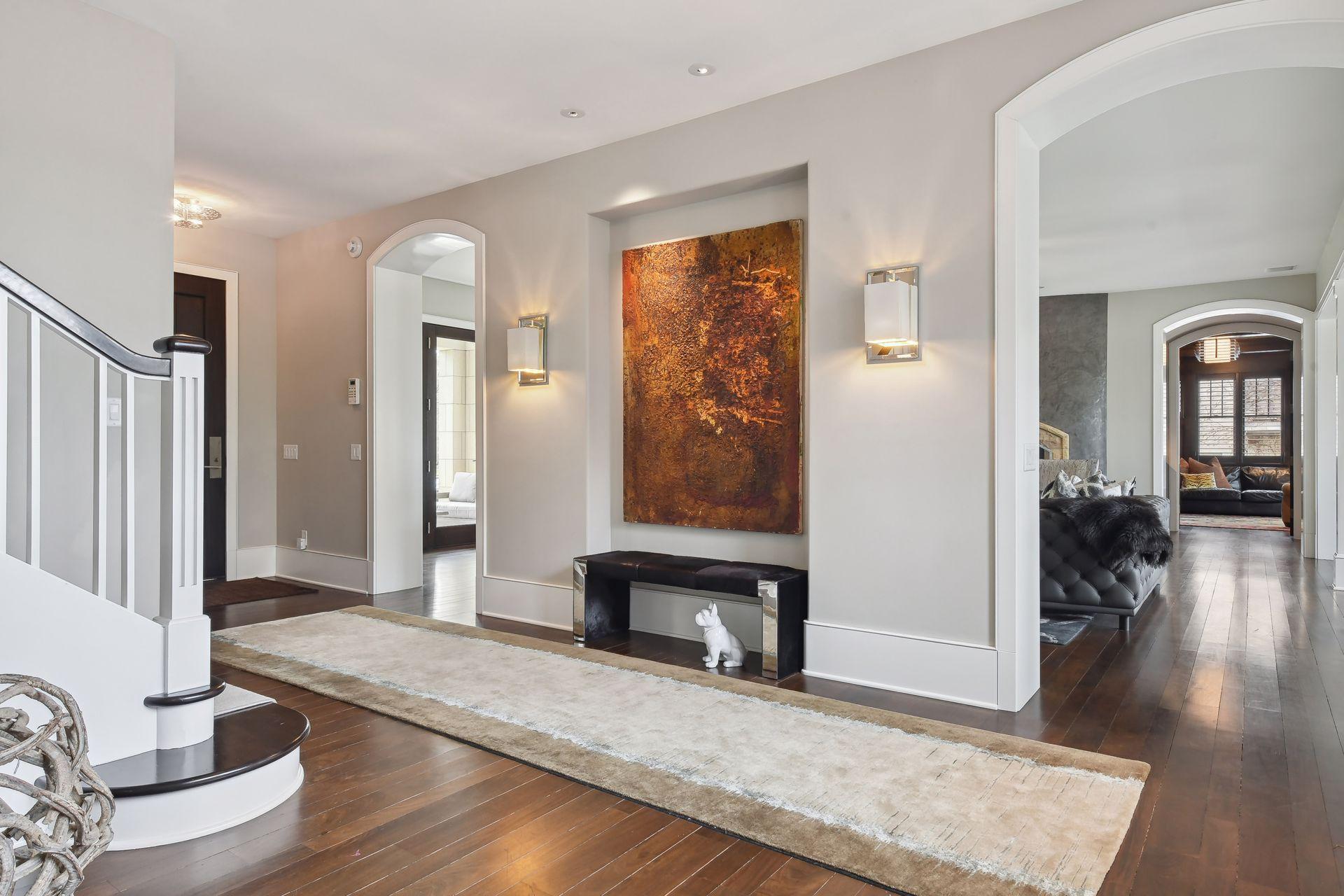 Lovely entryway as you are greeted