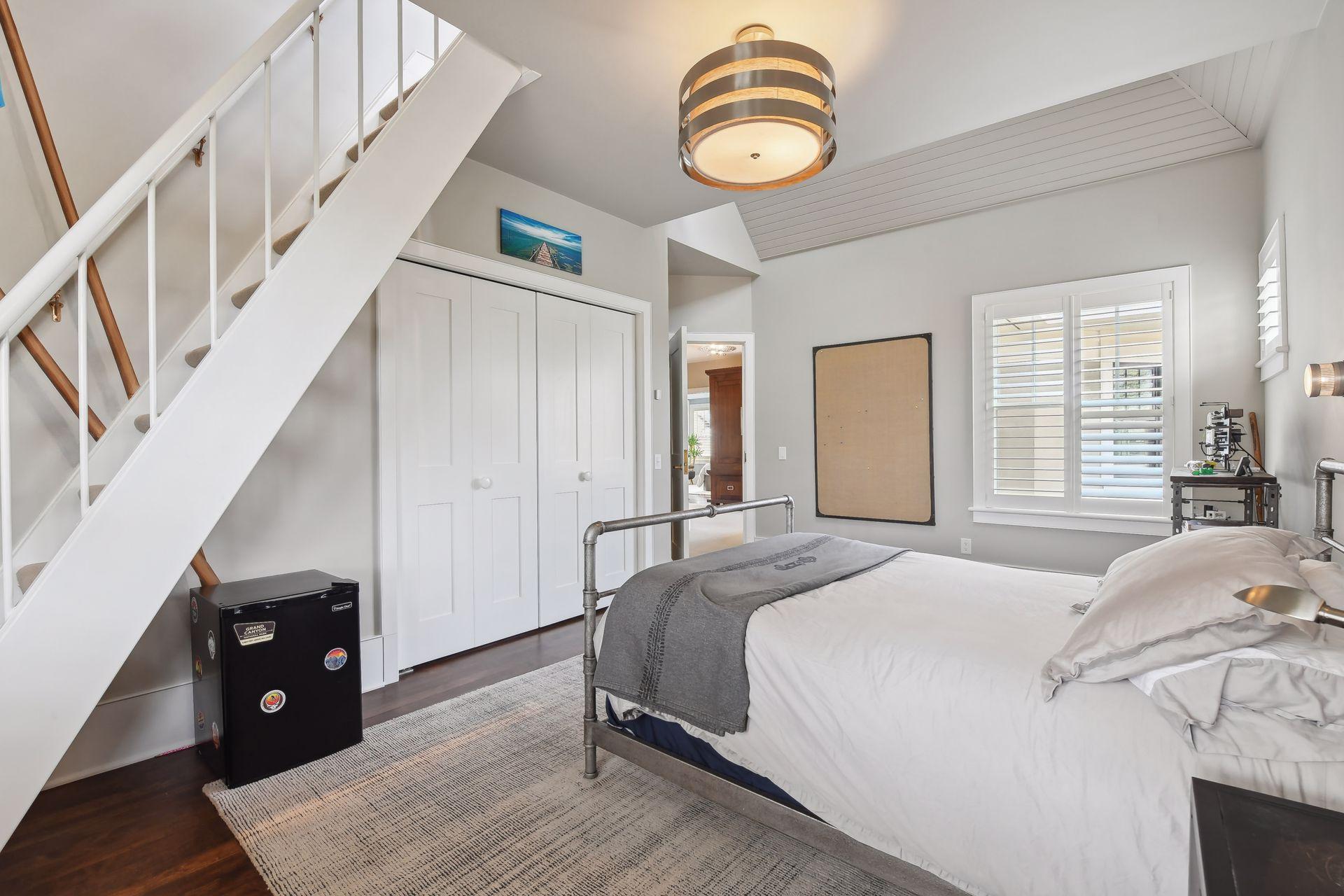 All bedrooms on the second level have hardwood floors and cedar closets