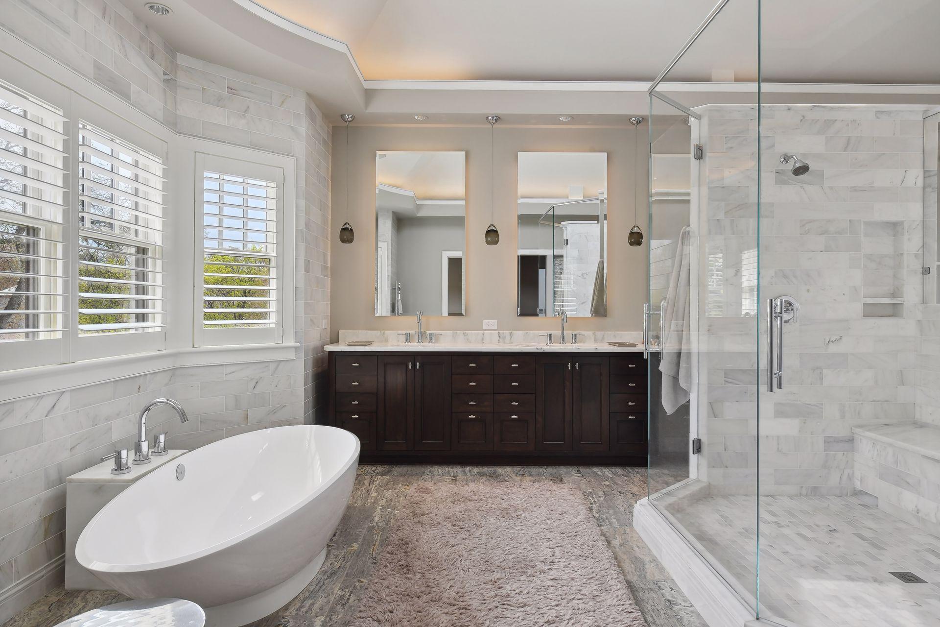 Spa-like primary bath is a posh spot to pamper yourself