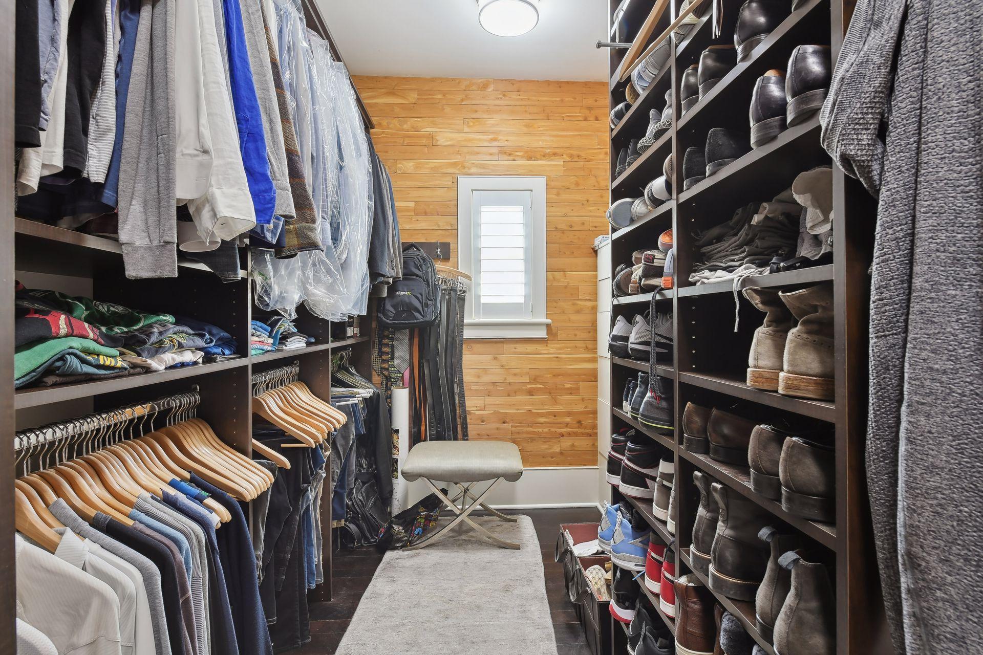 Plenty of room for clothing, shoes, accessories, etc.