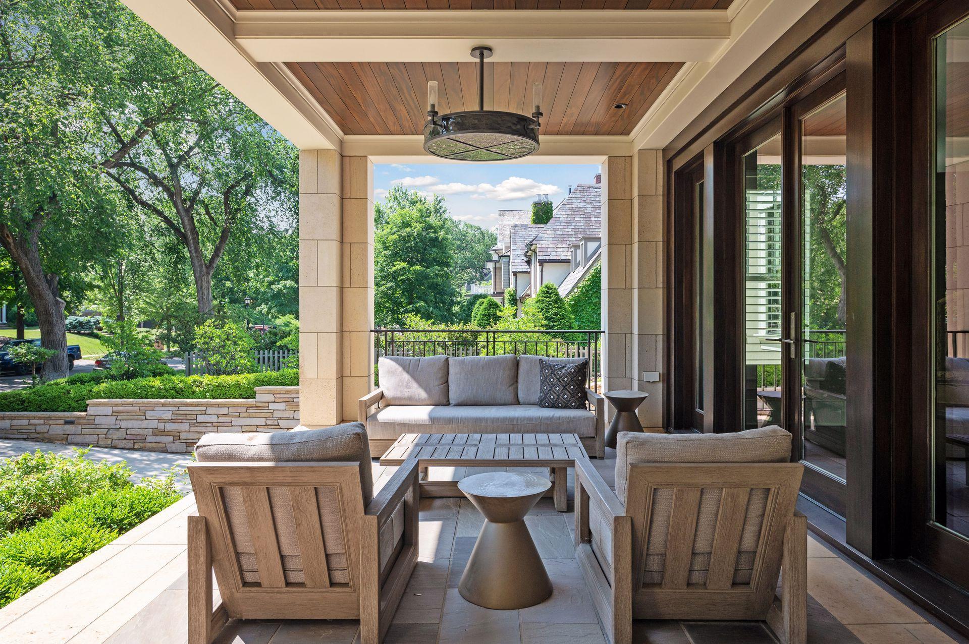 Lovely front porch to greet your guests or unwind