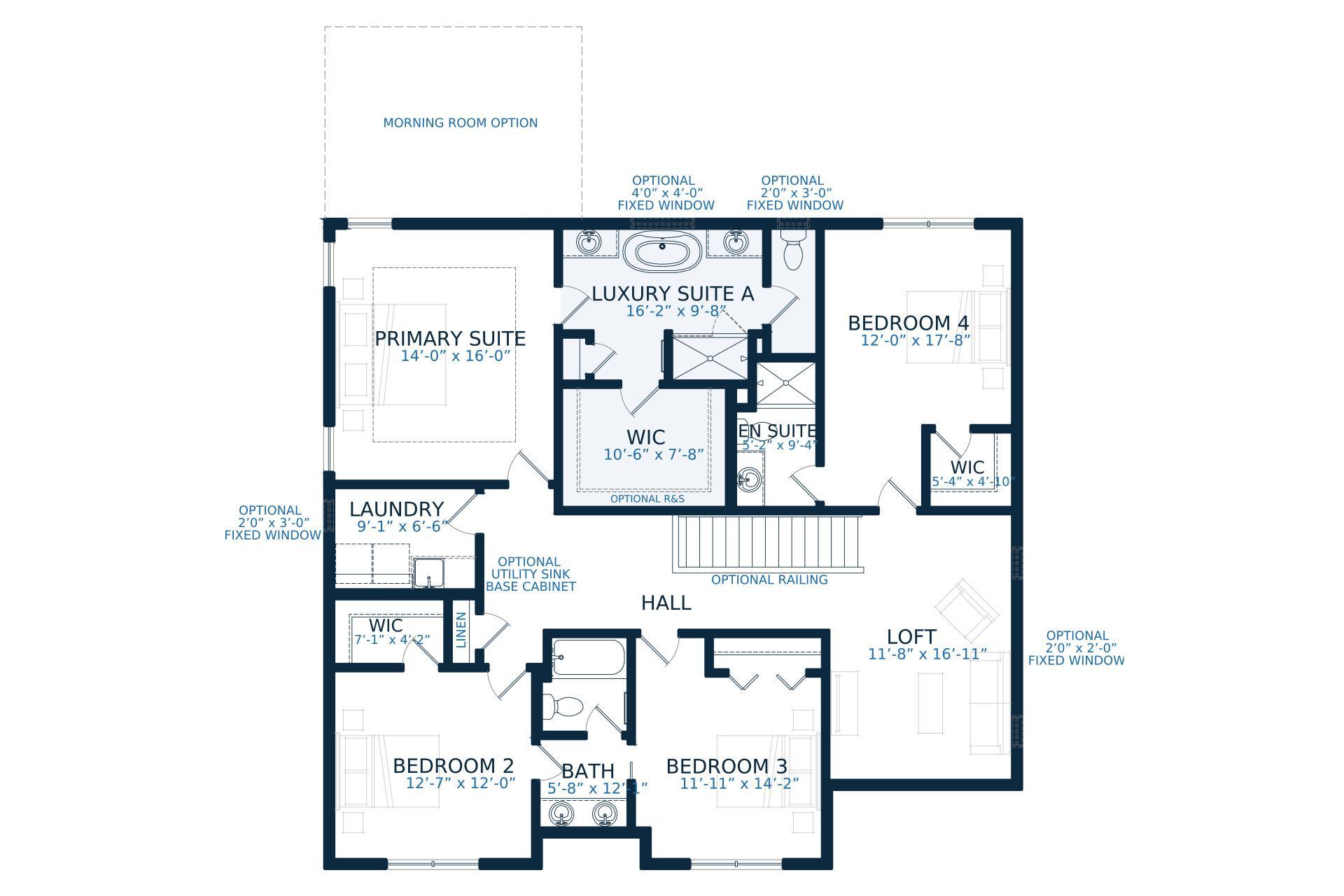 Upper Level Layout