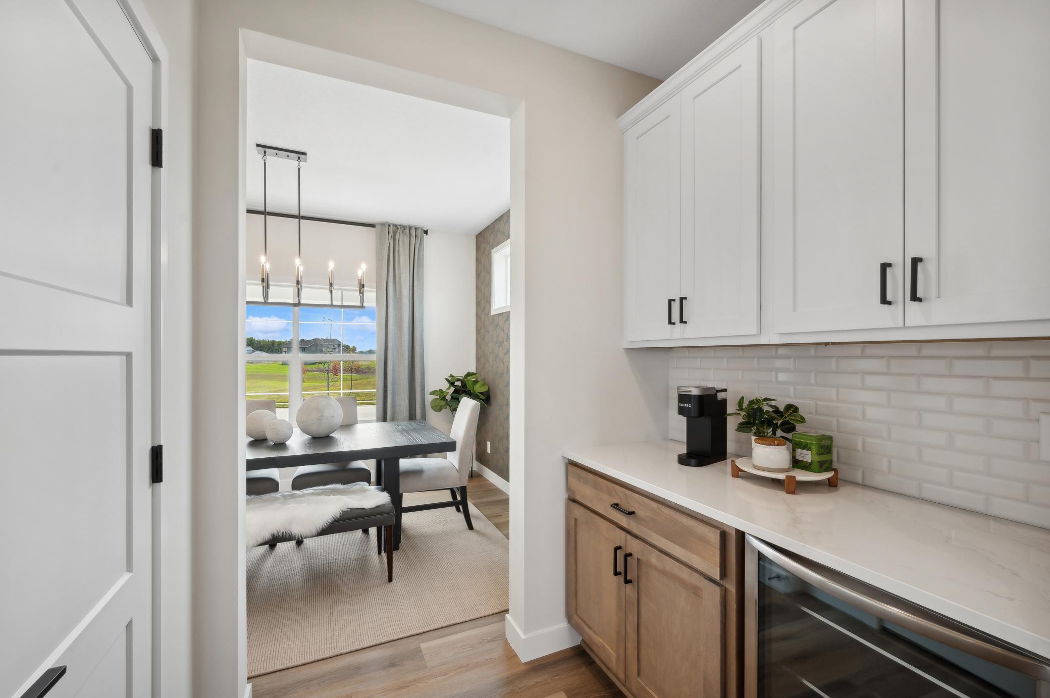 Butlers Pantry! Photo is of Former Model Home. See Sales Consultant for Specific Colors and Options!