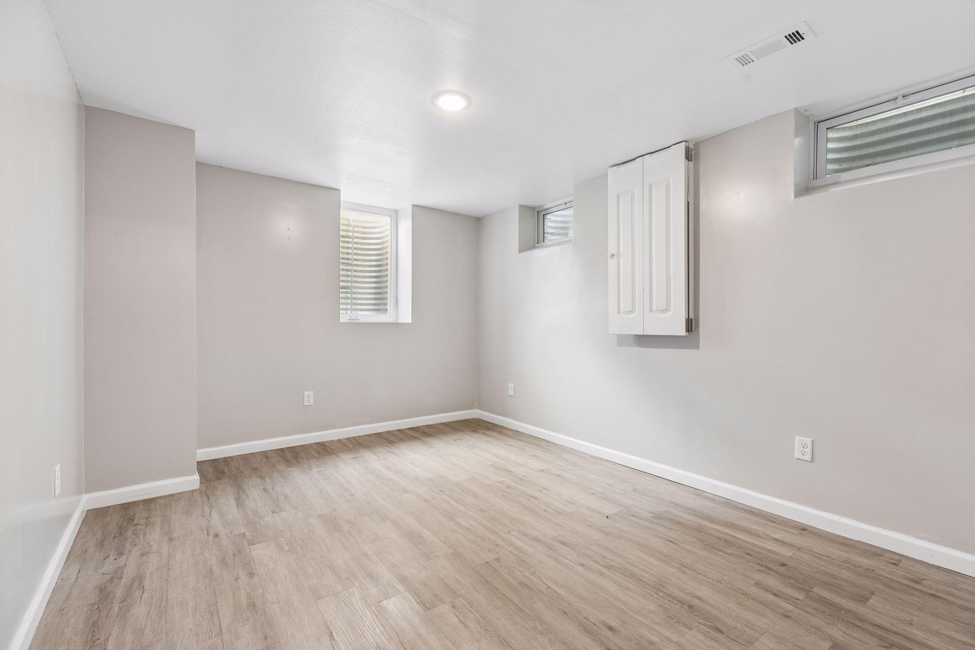 Lower level bedroom