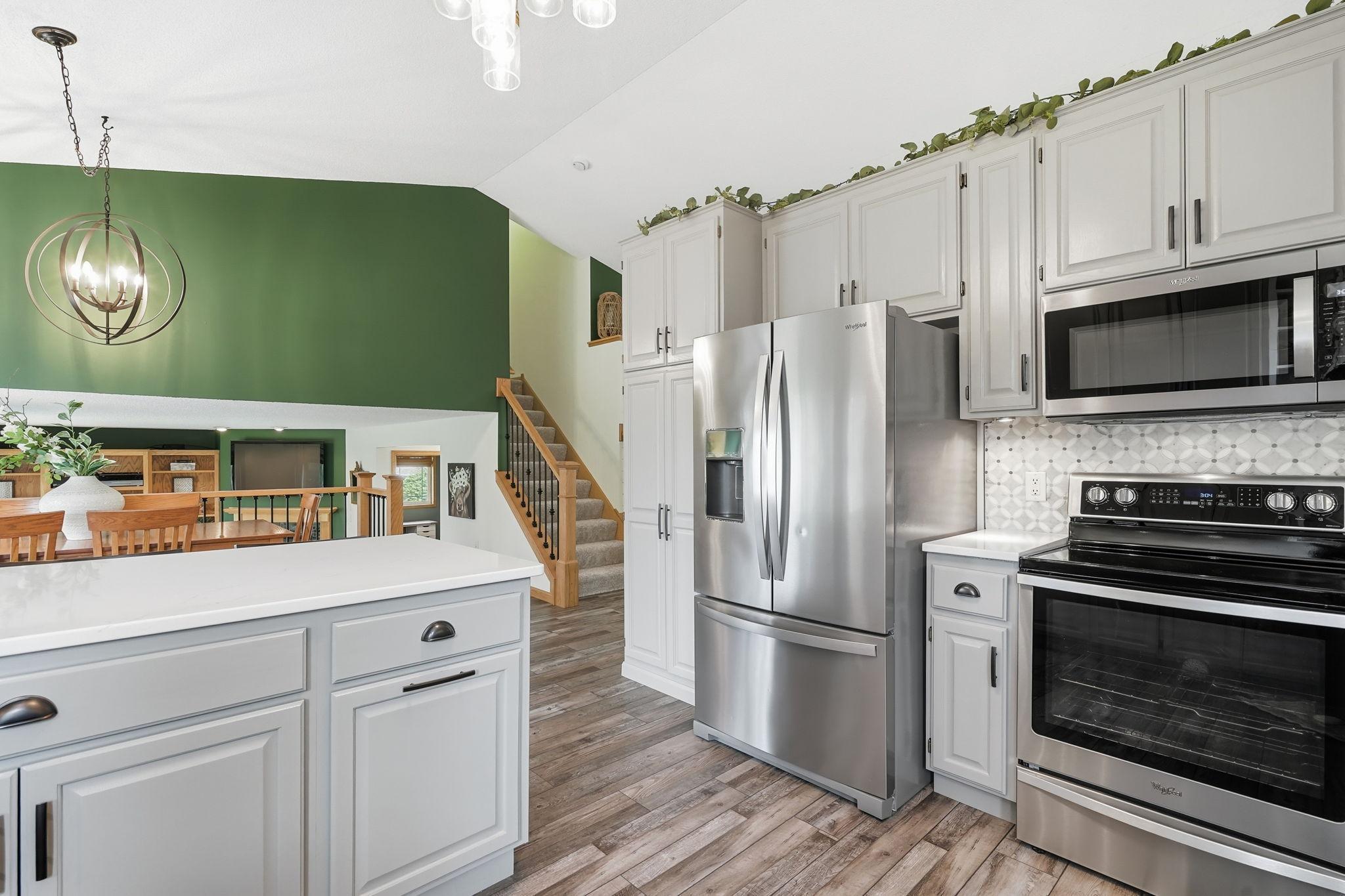 Stainless steel appliances