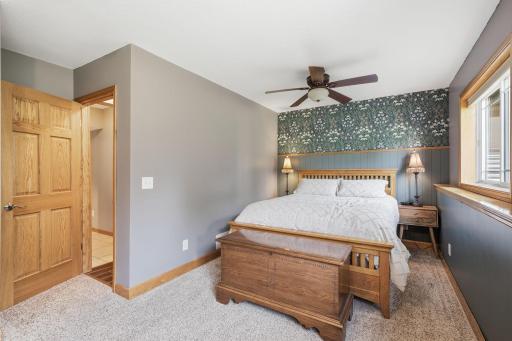 Huge lower level bedroom