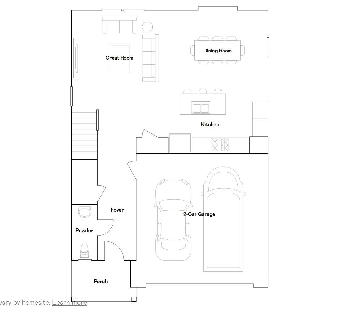 Main level floorplan