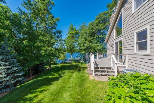 View off private deck