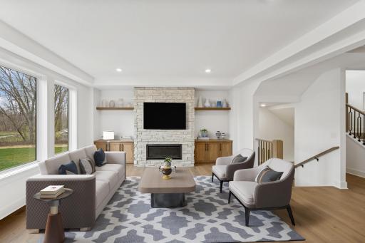 (Photo of an inventory home, actual homes finishes will vary) Another view of the great room.