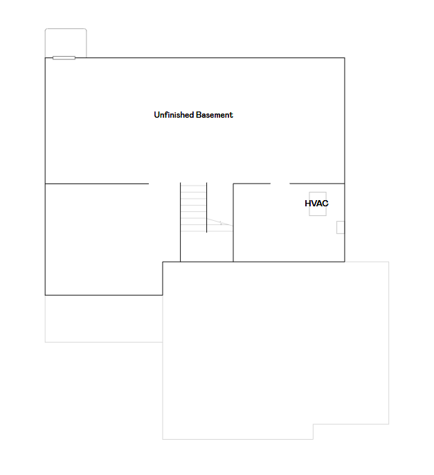 Bristol lower level floorplan