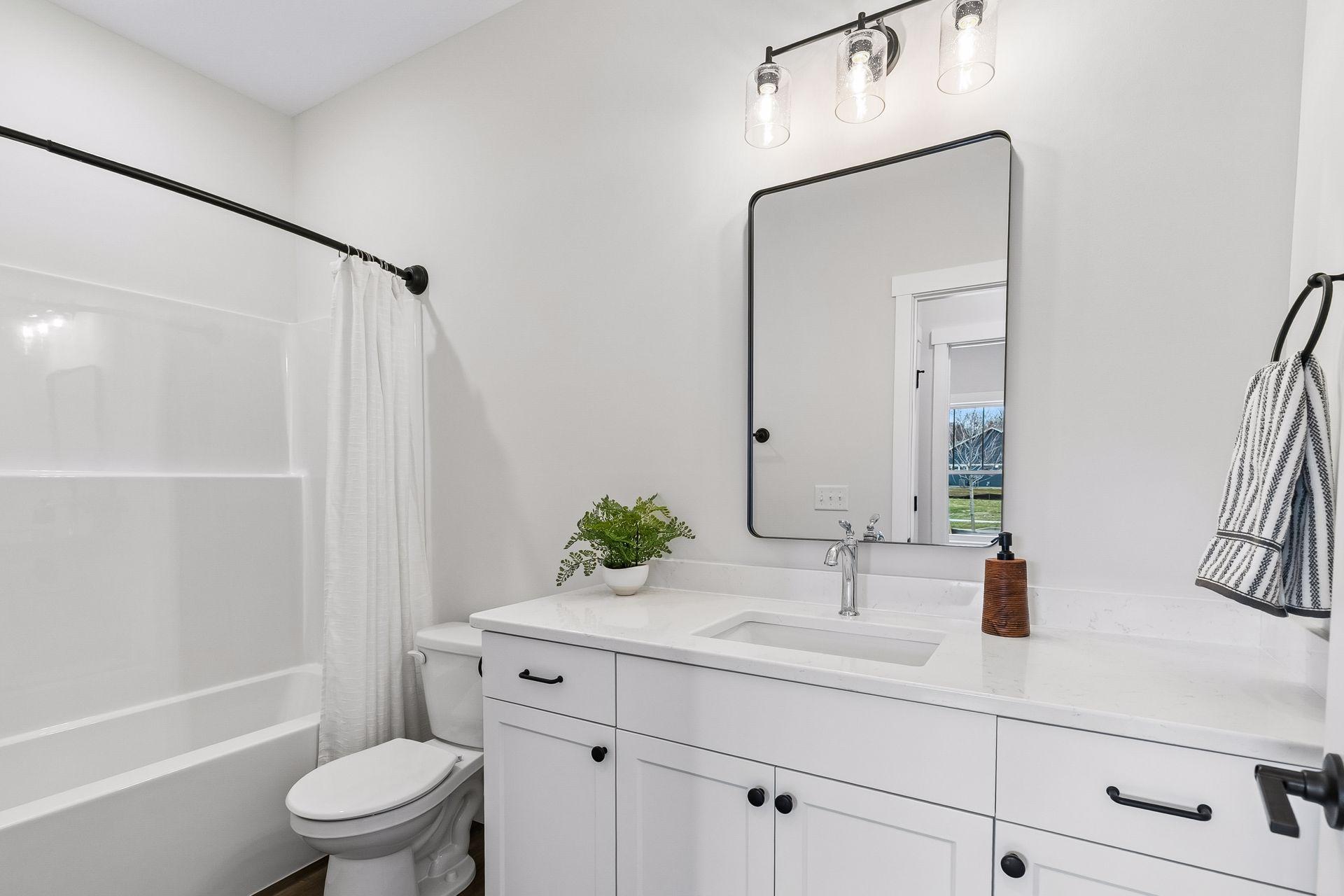 Photos of a similar model with a flipped floorplan