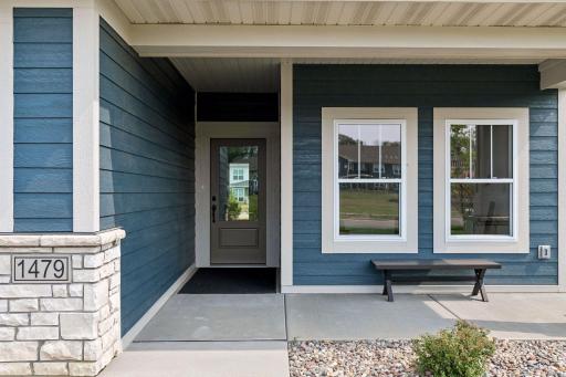 Grab a cup of coffee and enjoy a relaxing morning on the front porch