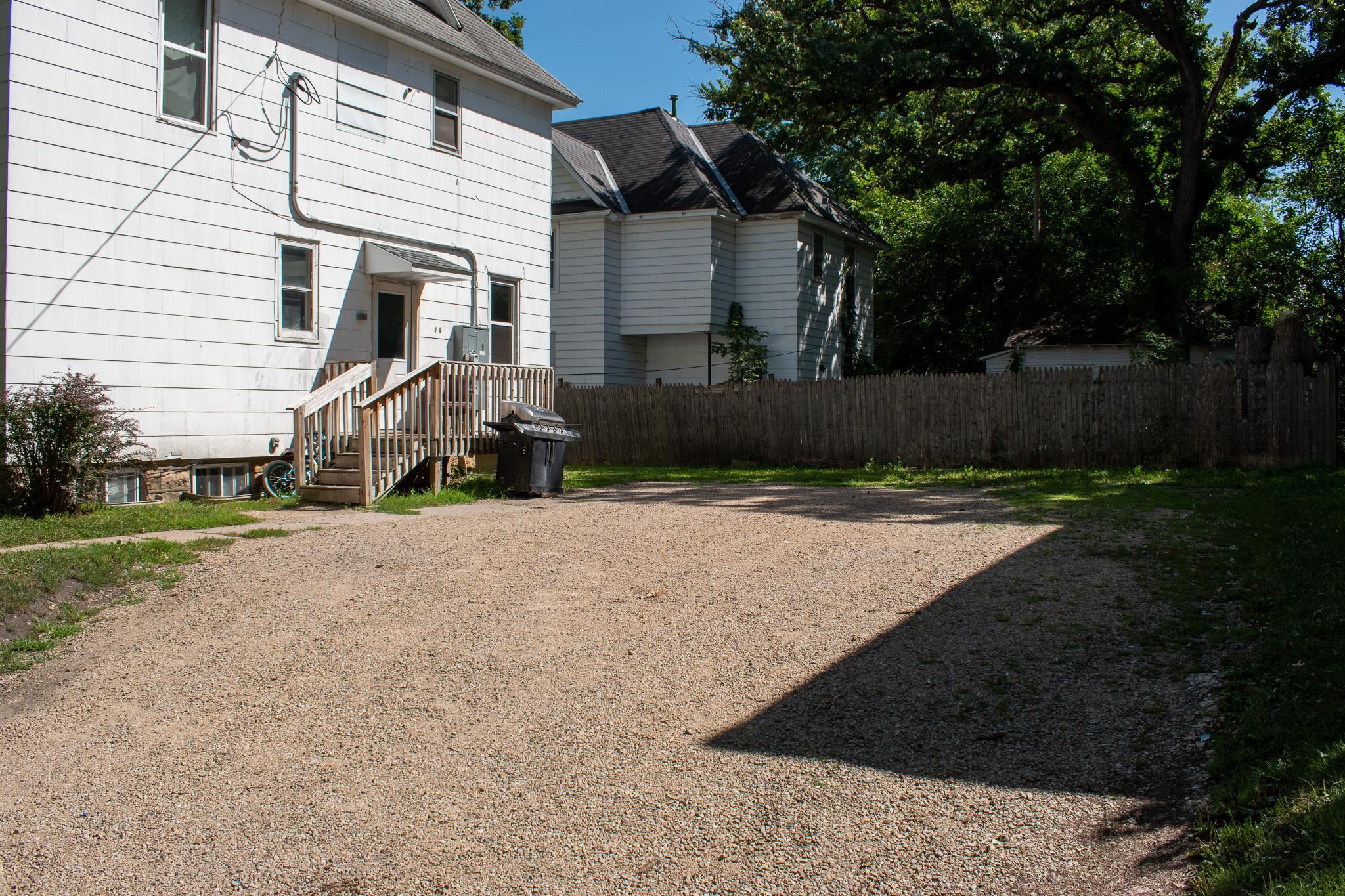 Off Street Parking and Shared Entry