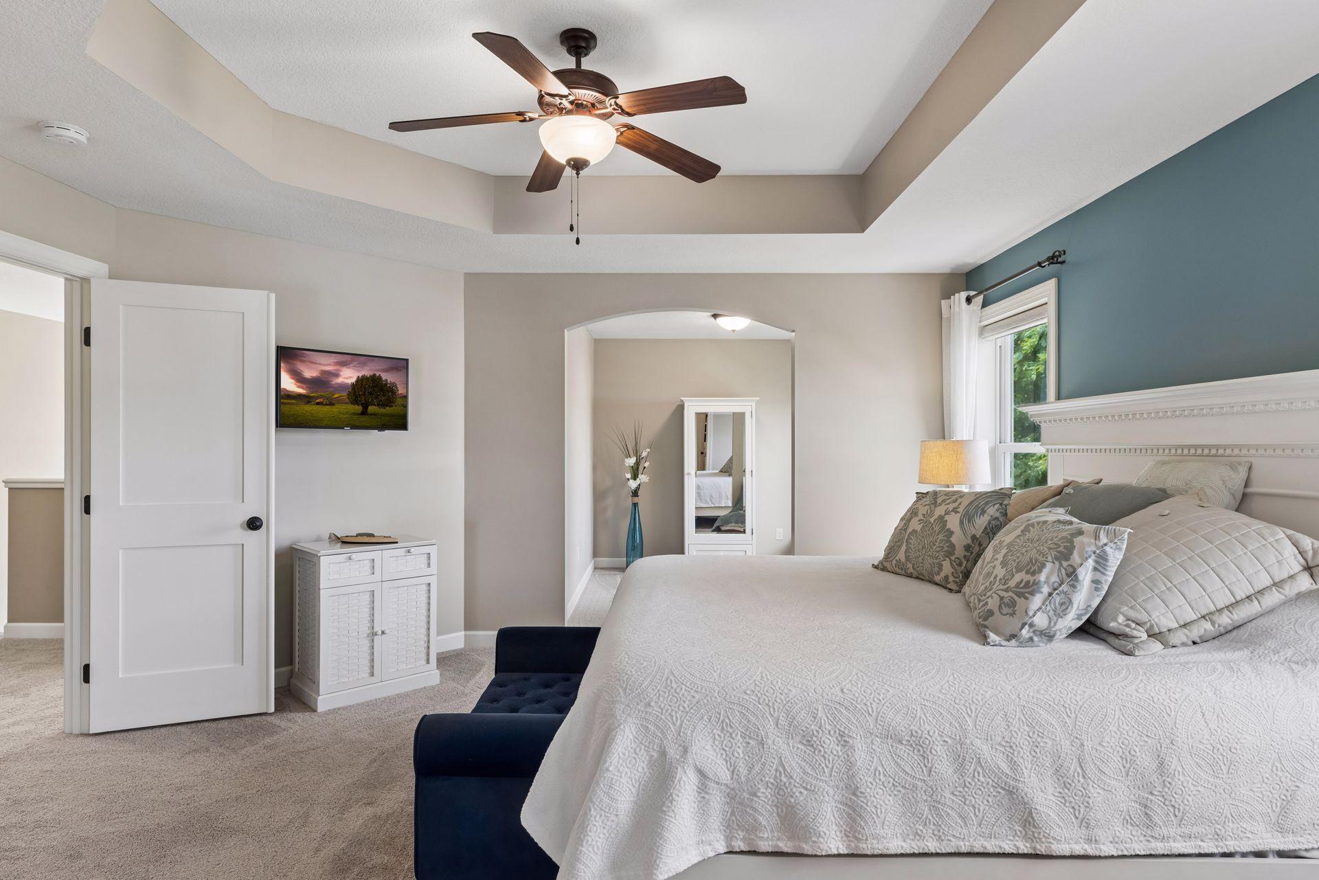 Spacious owner's retreat