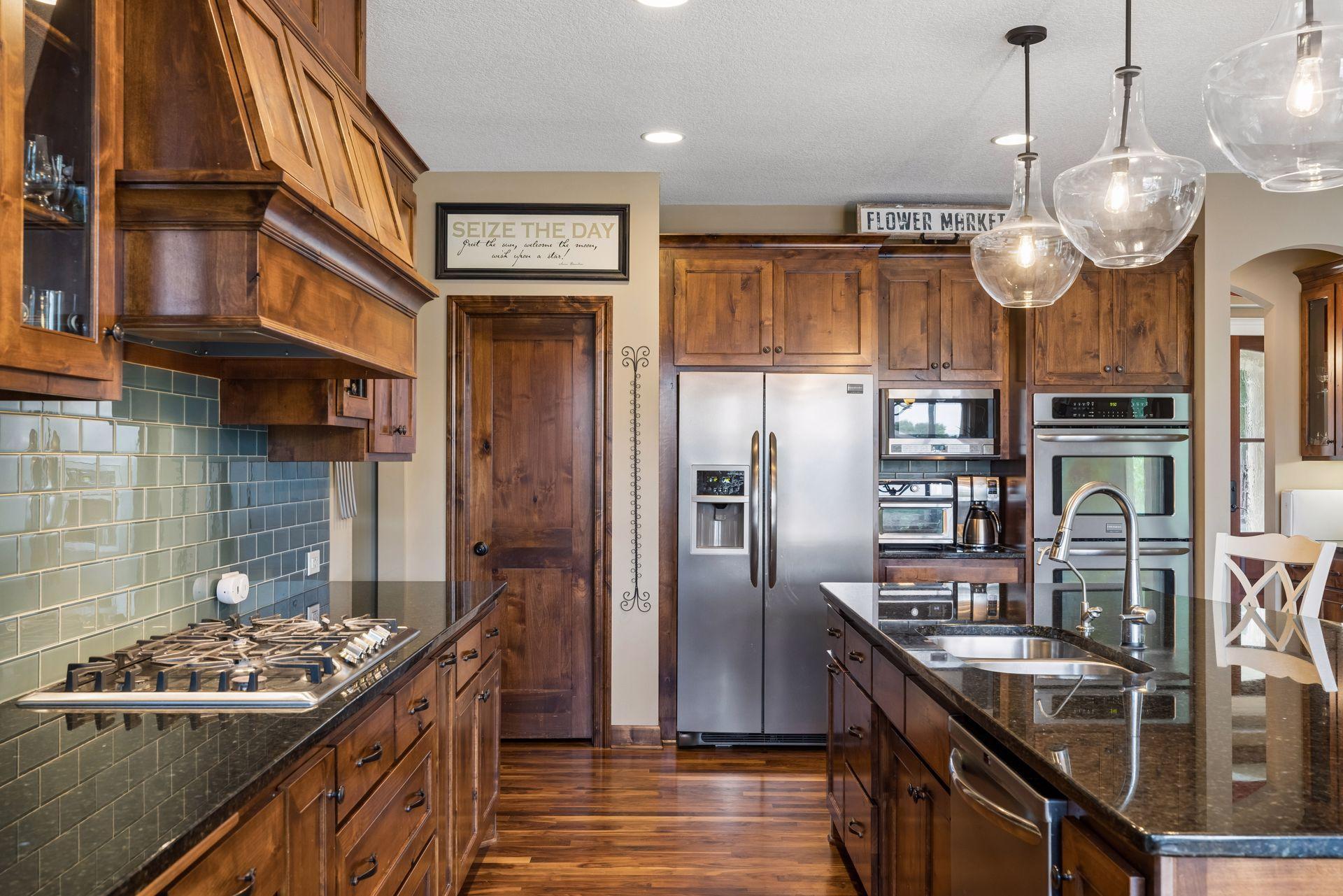 Walk-in pantry for kitchen storage