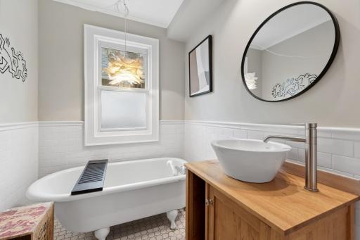Main floor bathroom