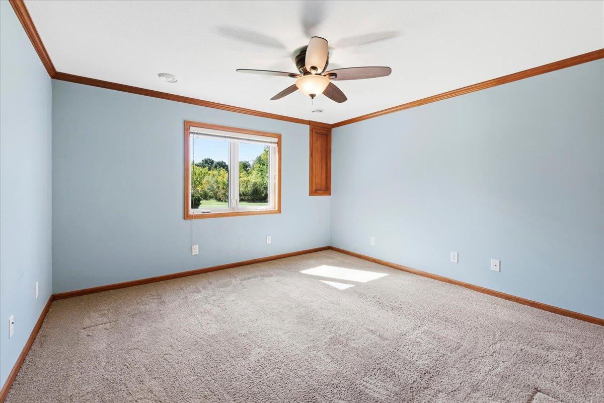 Lower level 3rd bedroom