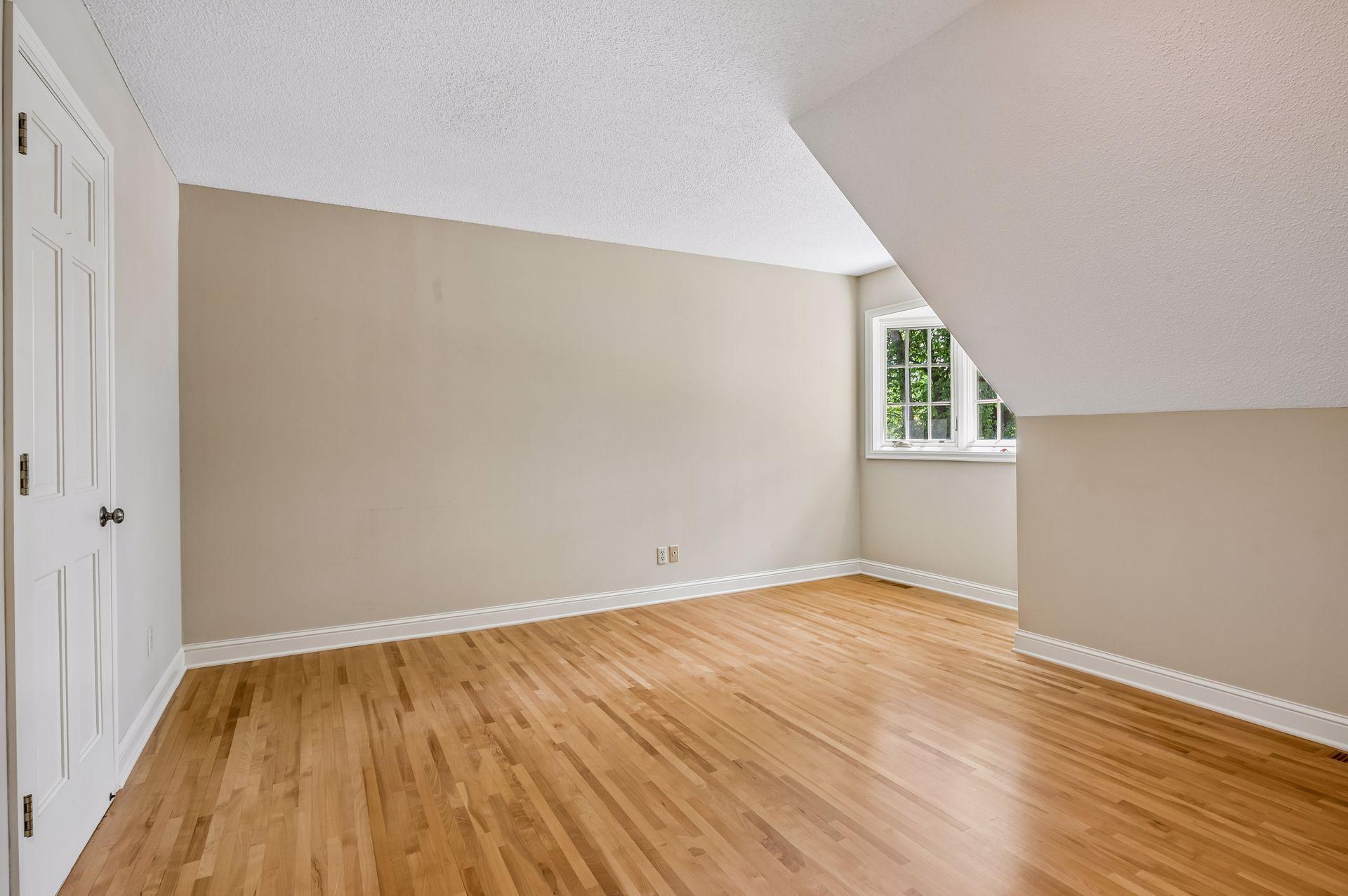 Bedroom 2 with bay window