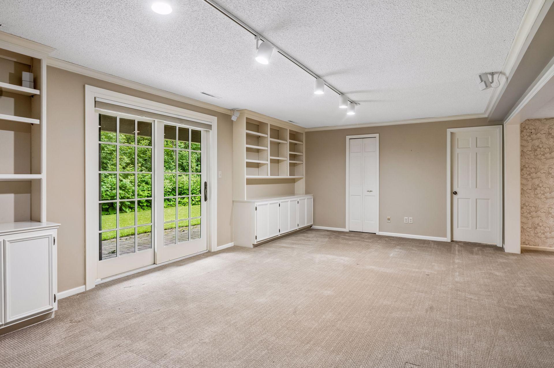 Lower family room