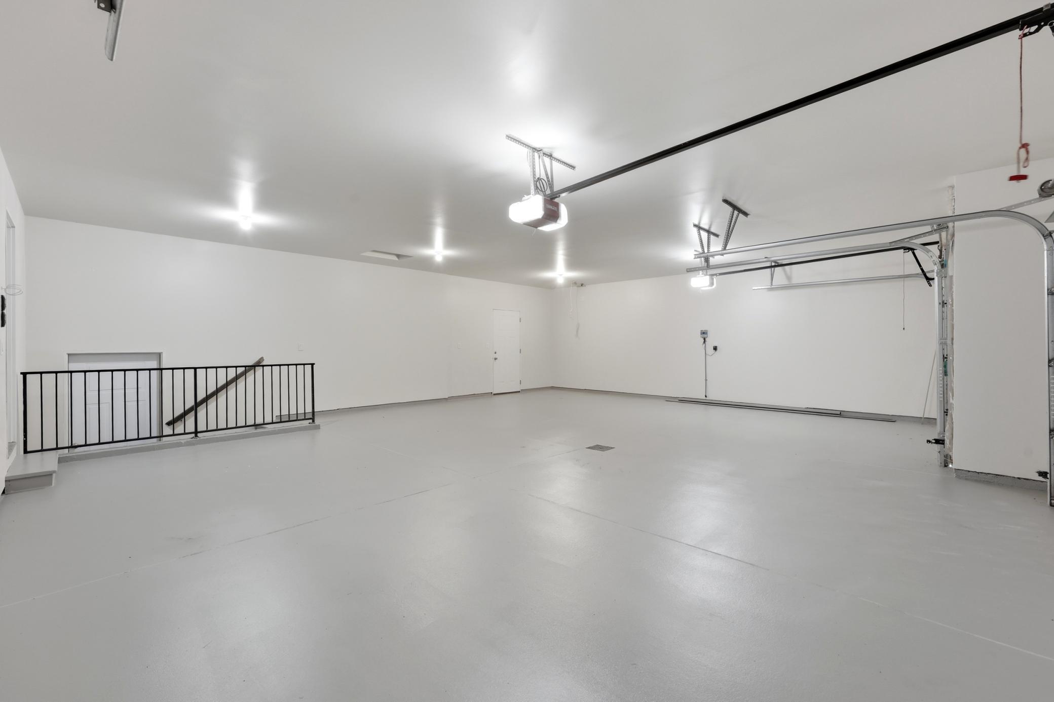 Finished Garage