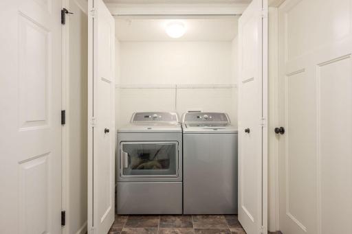 Full laundry in lower level