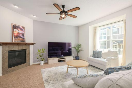 South facing living room