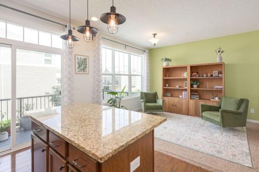 Beautiful layout and eat in kitchen