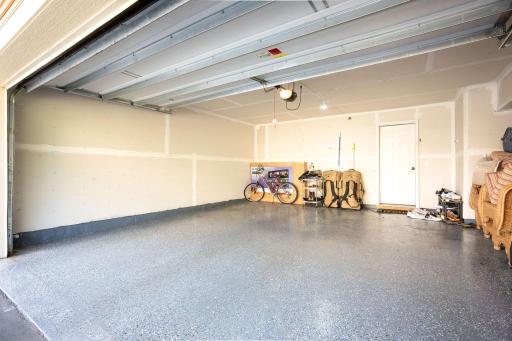 Tons of space in garage with new epoxy