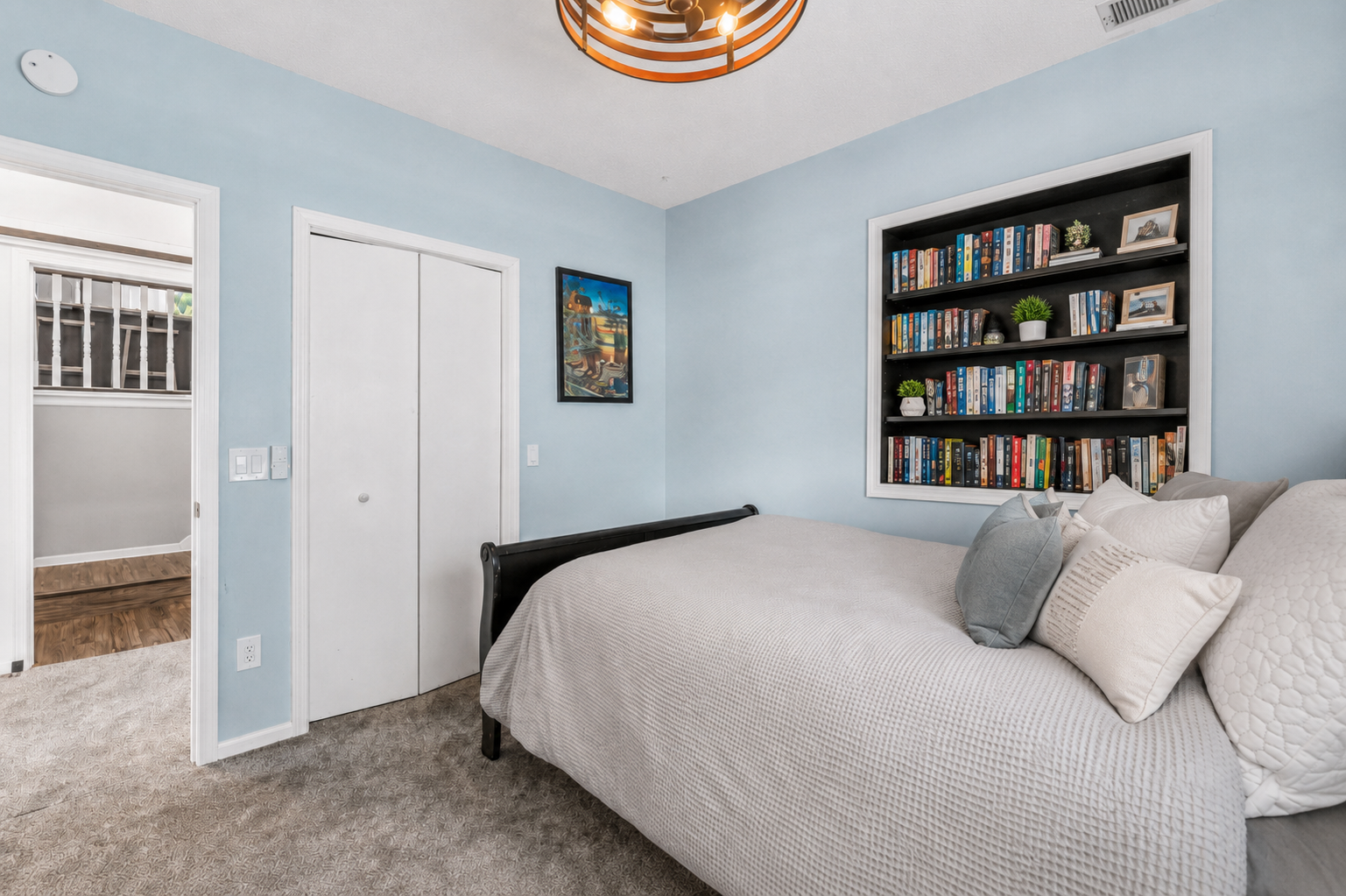 Bedroom 3 (Lower level, virtually staged)