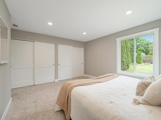 New solid-core interior doors and Anderson Windows with updated trim add another layer of quality and craftsmanship throughout the home.