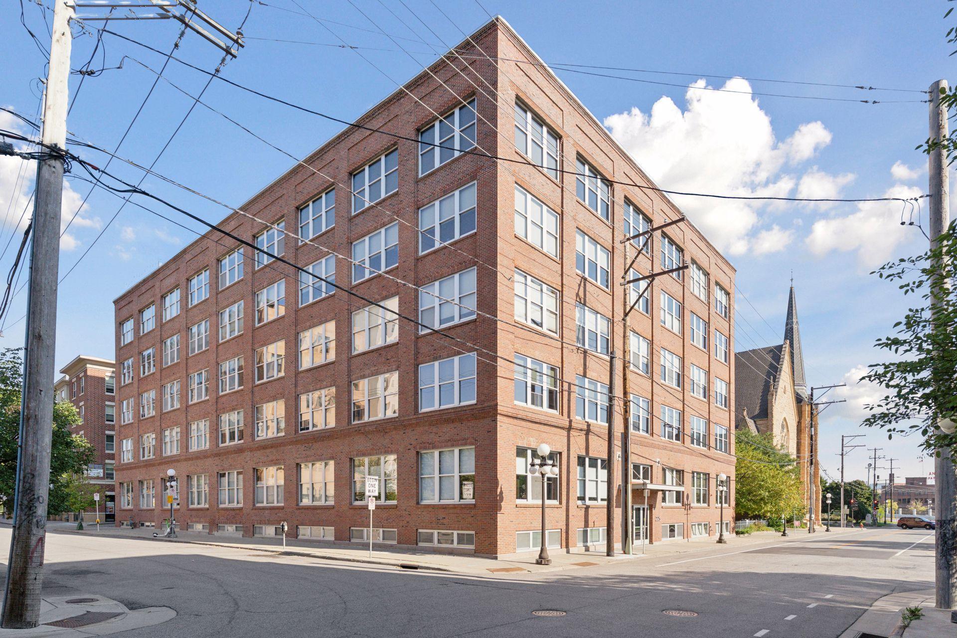 The 9th Street lofts were once a turn of the century industrial print factory were transformed into loft style condominums blending historic character with modern styling